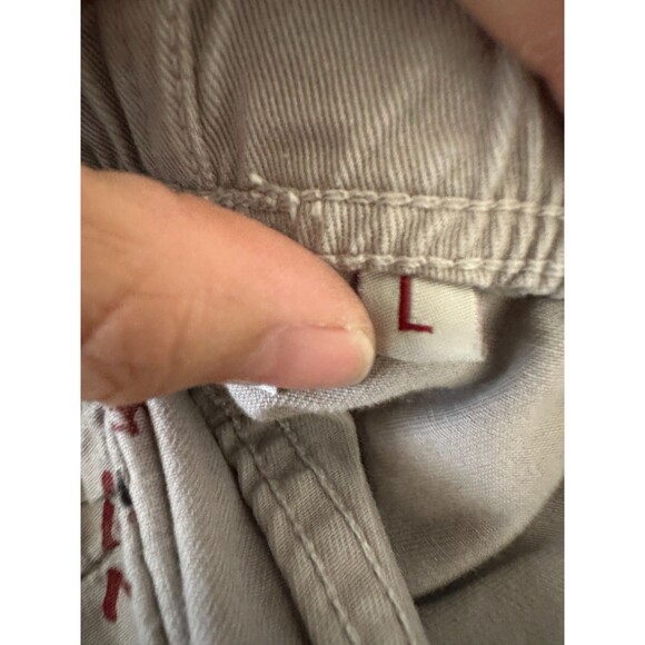 Gramicci Cargo Short Beige Hiking Cotton Pockets Vtg G Series Men's Size Large - Picture 7 of 9